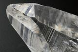 Striated Colombian Quartz Crystal - Peña Blanca Mine #330443-1